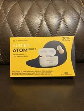 Audien ATOM PRO 2 Wireless Rechargeable OTC Hearing Aid