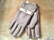 Dove Velvet Gloves with Lace Up