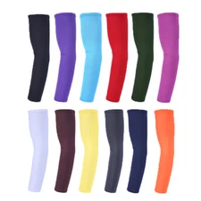 Sun Protection Cooling Compression Arm Sleeves for Gardening Sports Workouts