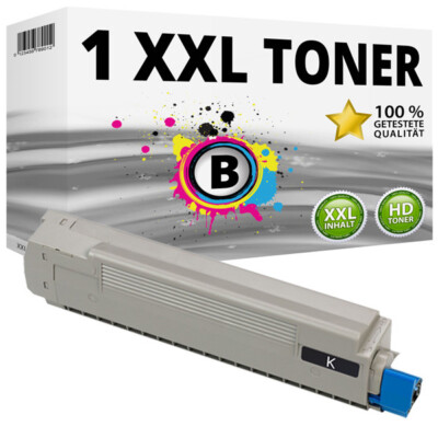 1x XXL TONER KARTUSCHE für OKI Data C8600 CDTN 8600 DN C8800 N 8800 DN 8800 CDTN