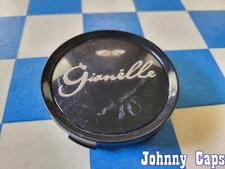 GIANELLE Wheels # 998K75 . Custom Wheel GLOSS BLACK Center Cap  (QTY. 1)