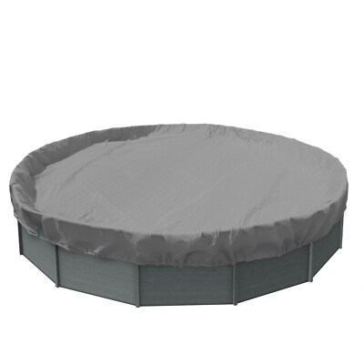 Above Ground Pool Covers Round Winter Mesh Covers for Home Garden Swimming Pool