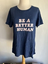 BE A BETTER HUMAN Official Women's Sub_Urban Riot Loose Fit T-Shirt Size Medium