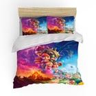 Super Mario Single King Single Double Queen King Bed Duvet Quilt Doona Cover Set