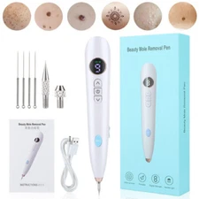 Electric Laser Plasma Pen Mole Removal Dark Spot Remover Skin Wart Tag Tattoo √