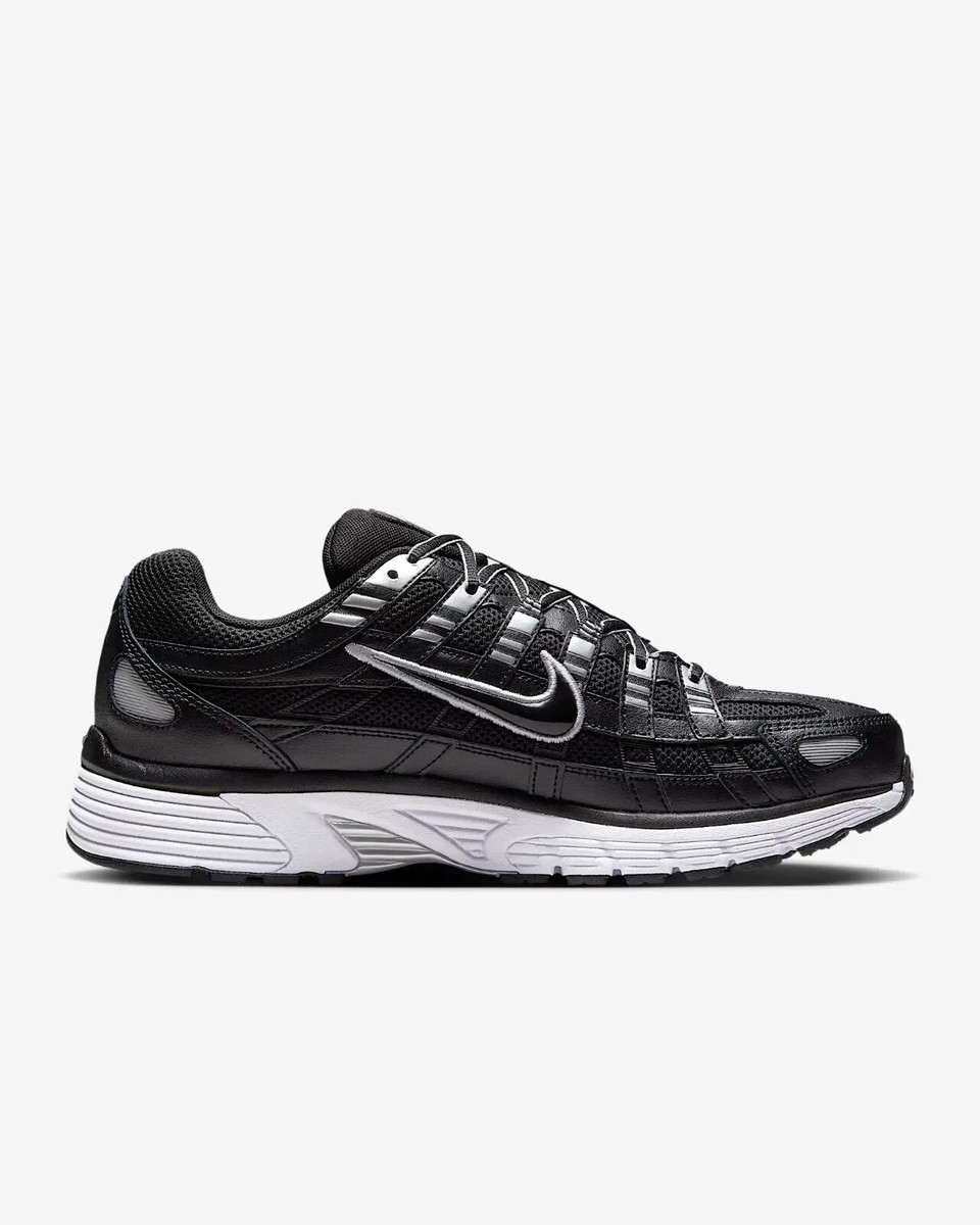 New Nike P-6000 Shoes - Black/ Metallic Silver (CD6404-026