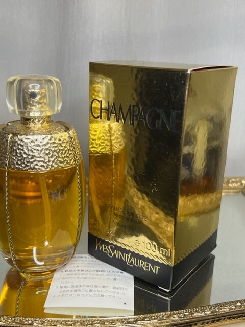 Champagne YSL edt 100 ml. Vintage 1993 original edition. Sealed