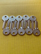 10 Yale Key Blanks 5 Pin Keyway 7FL 997PA FL EL3 886A Padlock Keys