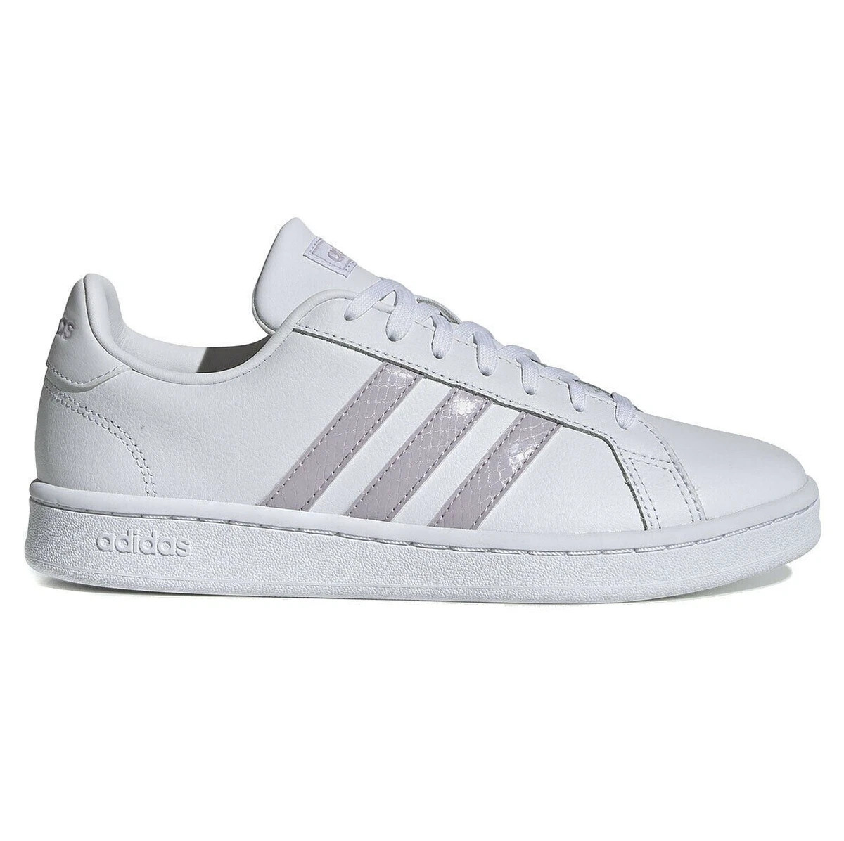 negar lino Diligencia Adidas Trainers Shoes Sneakers Casual Pumps Grand Court - White - Womens  Ladies | eBay