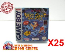 25x NINTENDO GAME BOY CLEAR PROTECTIVE BOX PROTECTOR SLEEVE CASE -FREE SHIPPING 
