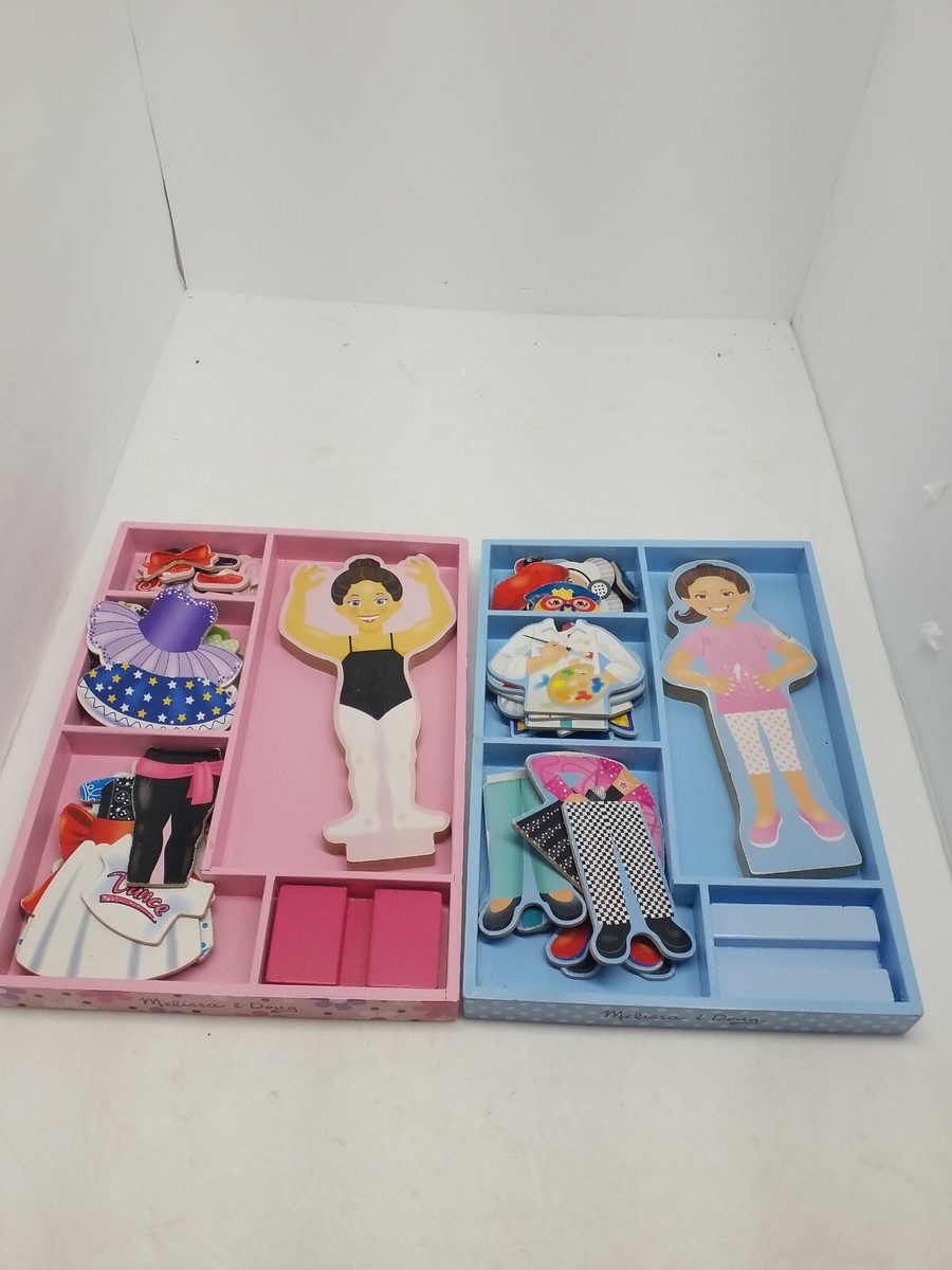 Melissa Doug Lisa Sports Magnetic Dress Up Melissa Doug Nina