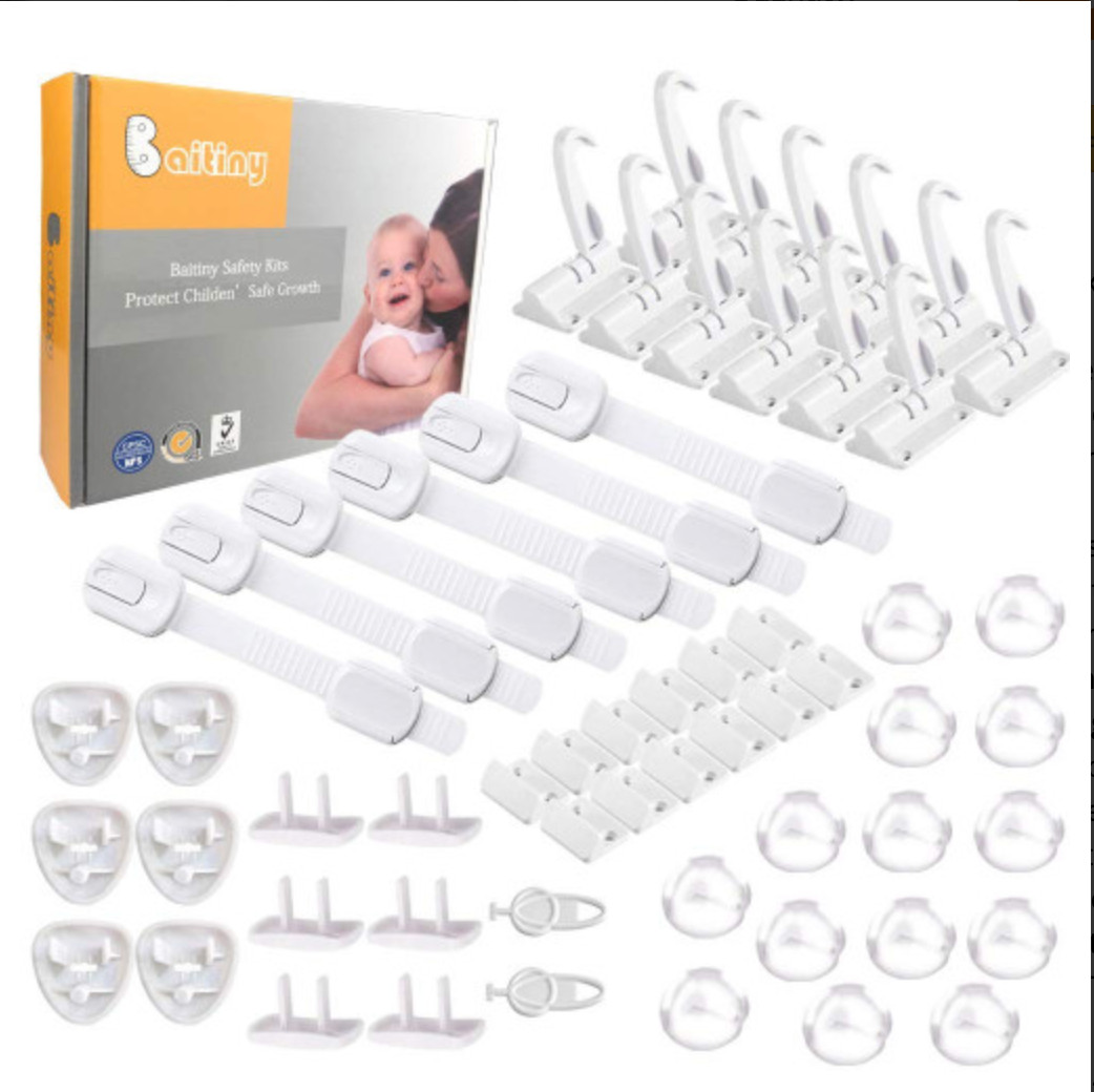 Brand New -- Baitiny Baby Safety Kit, 58 Packs Baby Proofing Essentials Kit