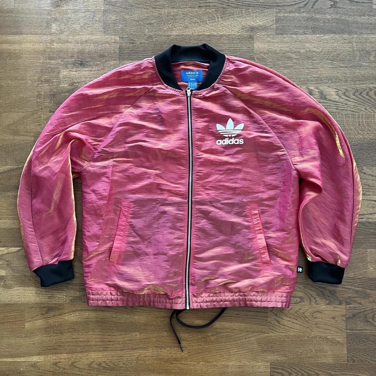 Rare Adidas Originals x Rita Ora Space Shifter Vest SAMPLE Jacket Red Womens S