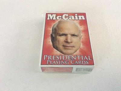 JOHN MCCAIN PRESIDENTIAL PLAYING CARDS NEW