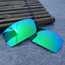 LO Anti-seawater Green Polarized Lens Replacement for-Oakley Gascan