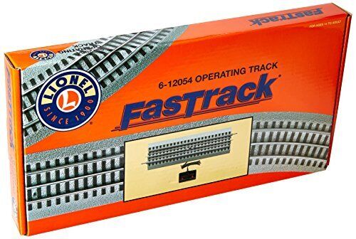 Lionel FasTrack Electric O Gauge, Operating Track Section Large 