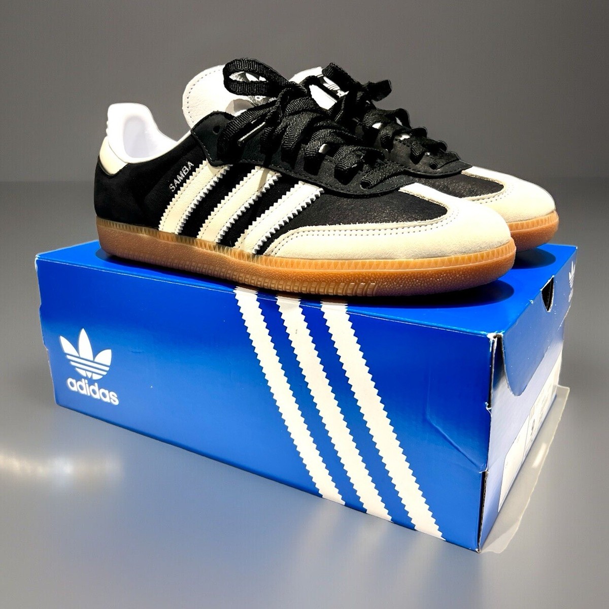 ★ adidas ★ Samba Originals GS Samba OG IG1826 Unisex Adidas Samba OG Italy 'Beige' / IG1826 / Size 4.5