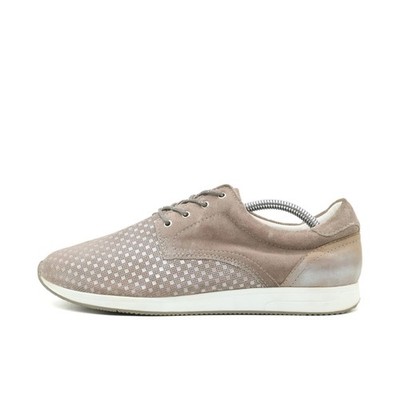 Bugatti Damen Sneaker Wildleder Beige Low-Top Atmungsaktiv Casual EU 40