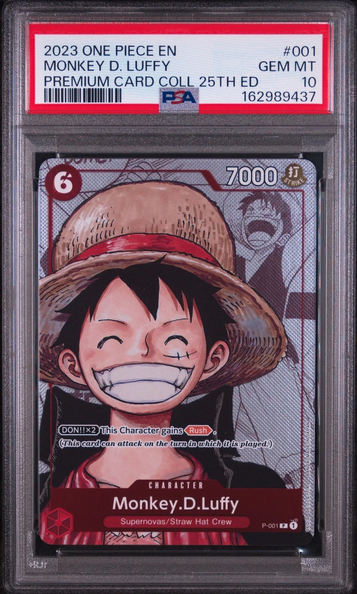 25+ Monkey.D.Luffy P-001 One Piece Promotion Cards for sale