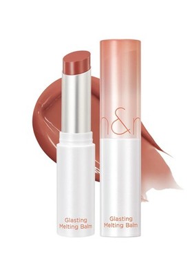 rom&nd Glasting Melting Balm | Tinted Lip Balm | 05 Nougat Sand | 0.12oz | Ti...
