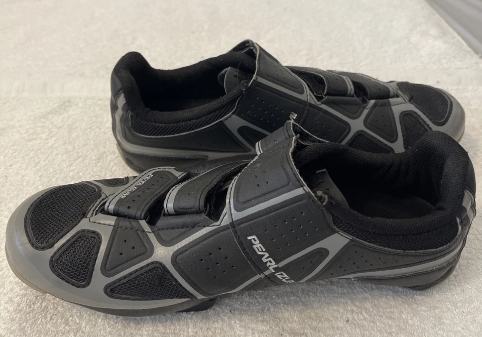 Zapatos para mujer Pearl Izumi negros/grises de ciclismo Select Rd IV talla 41/9 Foto 4 de 4