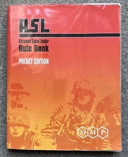 Advanced Squad Leader ASL Pocket Rulebook First Edition