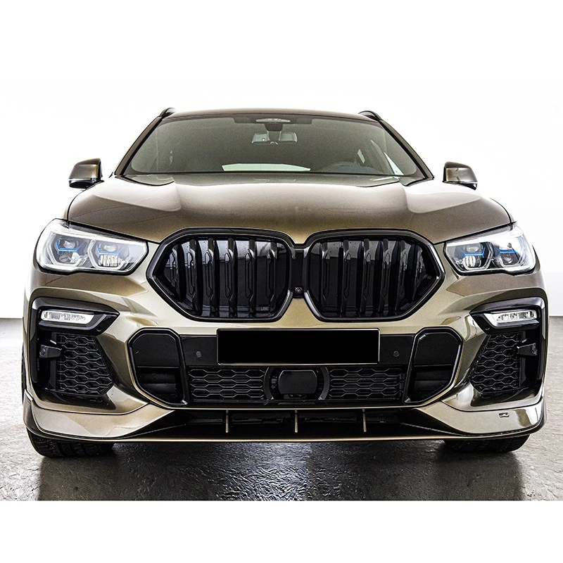 Front Radiator Grille Active Air Shutter W/Motor For 2020-23 2024 BMW X6 G06 US - Image 4 of 4