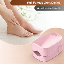 Revolutionary LED Nail Fungus Cure with USB - Pink, Easy Onychomycosis Treatment