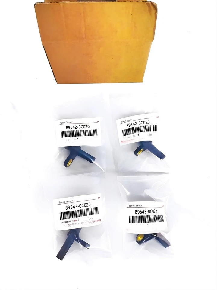 US OEM 4Pcs ABS Speed Sensor Front/Rear Right & Left Fits Toyota Tundra 2007-17  Foto 2 de 4