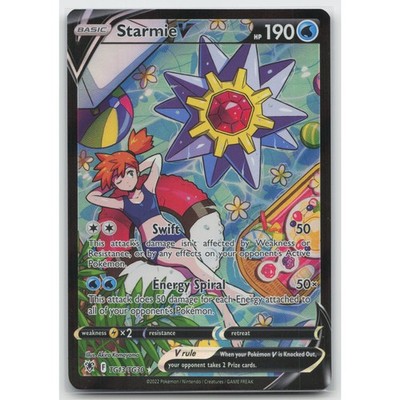 Starmie V Holo Astral Radiance Trainer Gallery TG13/TG30 UR NM Pokemon