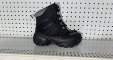 Columbia Rope Tow III Boys Youth Insulated WP Winter Snow Boots Size 1 Black