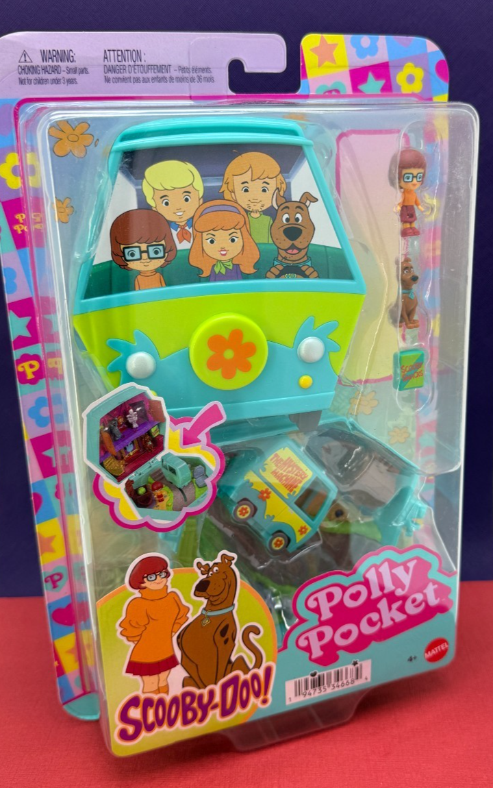 Mattel 2026 ❤ Polly Pocket ❤ x Scooby Doo Collector Compact