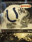 Peyton Manning Signed Indianapolis Colts Mini Helmet Auto - FANATICS