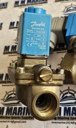 DANFOSS U7015E 050/499 SOLENOID VALVE 042N7523 220V 60Hz 9W TEMP. 40°C - Picture 16 of 24