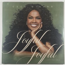 CeCe Winans - Joyful Joyful LP Pure Springs Sealed 2024 Clear Glitter Christmas