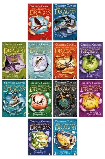 How to Train Your Dragon 1-12 Series Collection Book Set NEW Cressida Cowell - Image 2 of 4