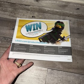 INSTRUCTION MANUAL & Skelton Mini ONLY LEGO 70608 The Ninjago Movie Master Falls