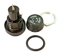 BussmannHPL-B Fuse Holder Panel Mount Screw Type Knob Fuse Holder 30A /600V