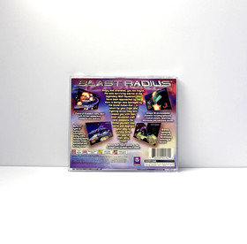 Blast Radius Sony PlayStation 1 PS1 CIB Complete Refurbished & Tested