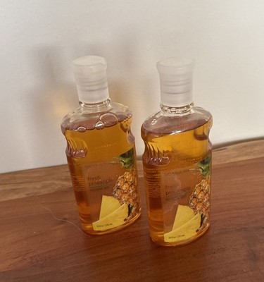 Lot Of 2 Bath & Body Works Pleasures Fresh Pineapple Shower Gel Discontinued