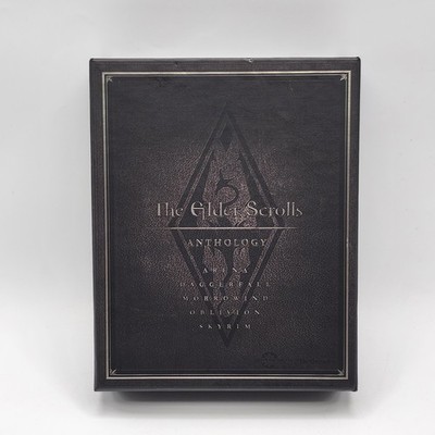 The Elder Scrolls Anthology PC Box Set  Complete w/ All Discs and Maps VG
