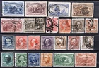 US Stamp Collection 1893-1898 Lot of 23 Scott # 230/286 Used