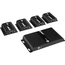 SIIG CE-H23U11-S1 4-Port HDMI Splitter over Cat6 Extender with IR