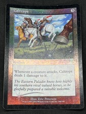 Magic the Gathering MTG Caltrops Artifact Core Set 7th Edition Uncommon Foil