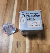 Vintage GE General Electric FHS Projection Bulb Lamp 300W 82V