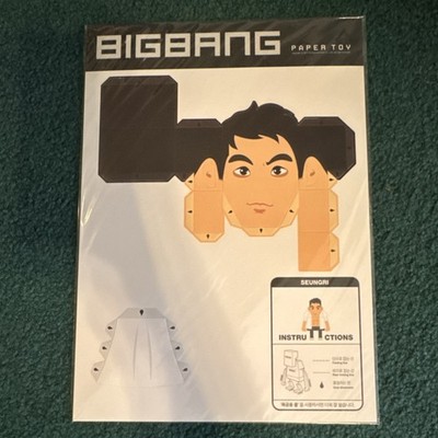 BIGBANG SEUNGRI V.I G-DRAGON グッズ まとめ BIGBANG Paper Toy Set G-Dragon Taeyang TOP Daesung Seungri