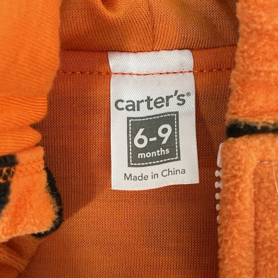 Disfraz de Halloween Carters Talla 6-9 meses 2 piezas Tigre Capucha Top y Pantalones Foto 4 de 4