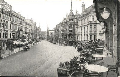 Beuthen Oberschlesien Beuthen O. S. Cafe Hindenburg Kaiser-Fr