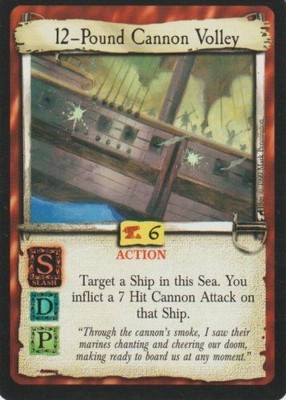 12-Pound Cannon Volley - No Quarters - 7th Sea
