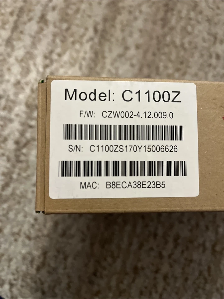 CenturyLink Wireless Modem Router Model #C1100Z New/Box Not Sealed - Image 3 of 3